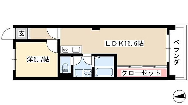 同じ建物の物件間取り写真 - ID:223030820613