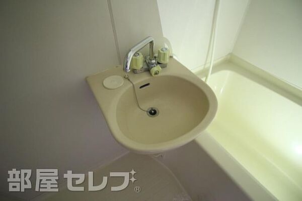 画像12:洗面台は浴室にあります。