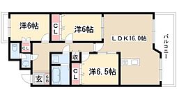 ガゾンドコリーヌシュドゥ 2階