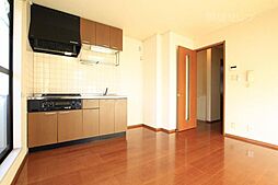 グリーンハイツ高見 3階1DKのリビング/ダイニング