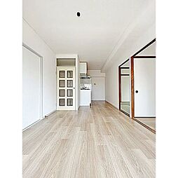 扶桑ハイツ1 3階3DKのリビング/ダイニング