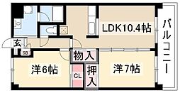 ベルフローラ一社 2階