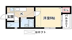 アミティエ喜多山 2階