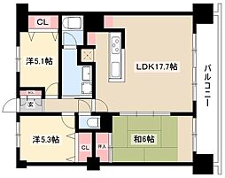 シャーウッド明徳公園 3階