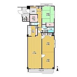 フォアセゾン瓢箪山 2階