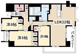 ローレルコート星ヶ丘元町 3階