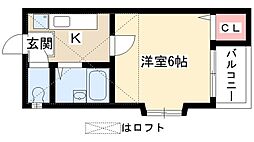 アミティエ喜多山 2階