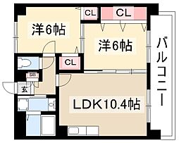 レージュ幸心 3階/-