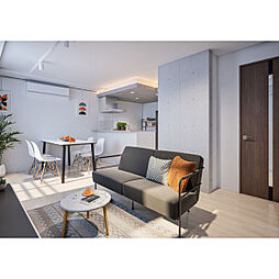 quador noie 今池 1階1LDKのリビング/ダイニング