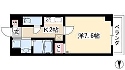 間取図画像 1K