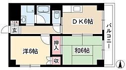 間取図画像 2DK