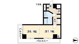 アーバンフラッツ新栄 6階