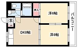 伊藤マンション 2階/-