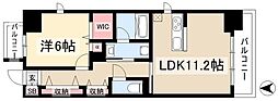 ArsarethGokiso 1LDKの間取図画像