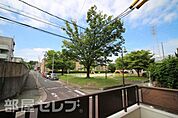 バルコニーからの眺めです。