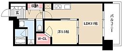 S-RESIDENCE本郷2 1LDKの間取図画像