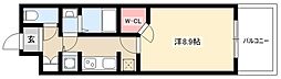S-RESIDENCE本郷2 1Kの間取図画像