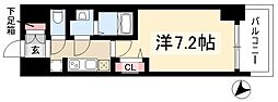 プレサンス新栄リベラ 1Kの間取図画像
