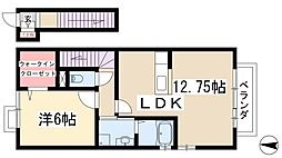 ローズグリーン香流 2階