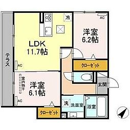 カナージュ社が丘 1階