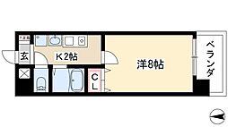ベル池下 4階/-