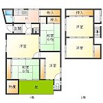 岡崎市梅園町字山添 2階建 築75年のイメージ