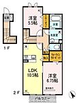 岡崎市土井町字荒井乙 2階建 築8年のイメージ