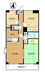 ボナール相模が丘 3LDKの間取図画像