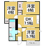 松本市大字里山辺 2階建 築25年のイメージ