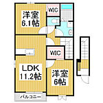 松本市沢村1丁目 2階建 築12年のイメージ