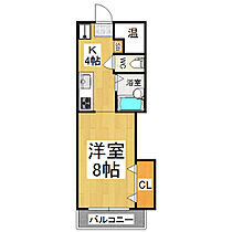 メゾン・ラ・ポルト 204 ｜ 長野県松本市中央4丁目（賃貸マンション1K・2階・25.45㎡） その2