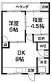 阪和ハイツ1階4.8万円