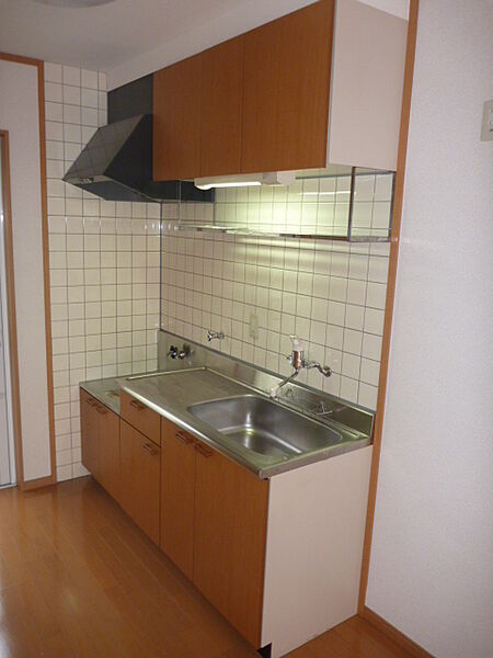 シンク上下に収納があり、使いやすいキッチン(同物件他部屋画像）