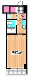 コスモフォーラム三鷹 1Kの間取図画像