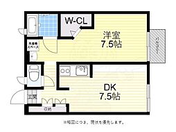 メゾネット信和 2階/-
