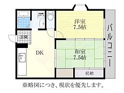 コーポ佐野2 2階/-