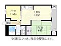 坂野ハイツ6階5.8万円