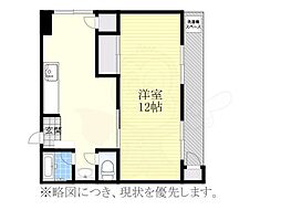 杉江レジデンス 1LDKの間取図画像