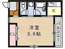 シャンブル平野 4階/-