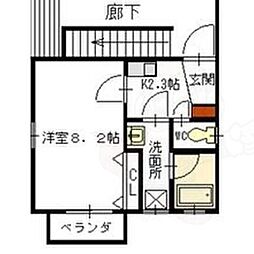 アリヴィオ東苑 1階/-