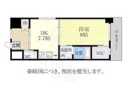 名古屋市営桜通線 新瑞橋駅 徒歩9分の賃貸マンション 10階1DKの間取り