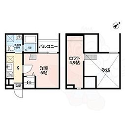 クレールフィル 2階