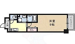 名古屋市営鶴舞線 鶴舞駅 徒歩5分の賃貸マンション 10階1Kの間取り