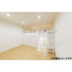 シャンフェルト原 2階ワンルームのリビング/ダイニング