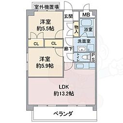 レージュグリーン 3階
