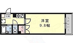 シテイライフ池下 ワンルームの間取図画像
