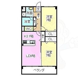 レージュルミエール 1階