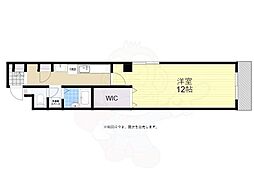 アーバンドエル荒田 1Kの間取図画像