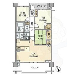 プラウド昭和楽園町 2階