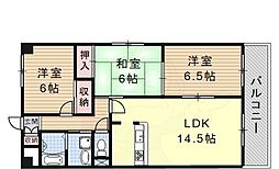 Grace城山 3LDKの間取図画像